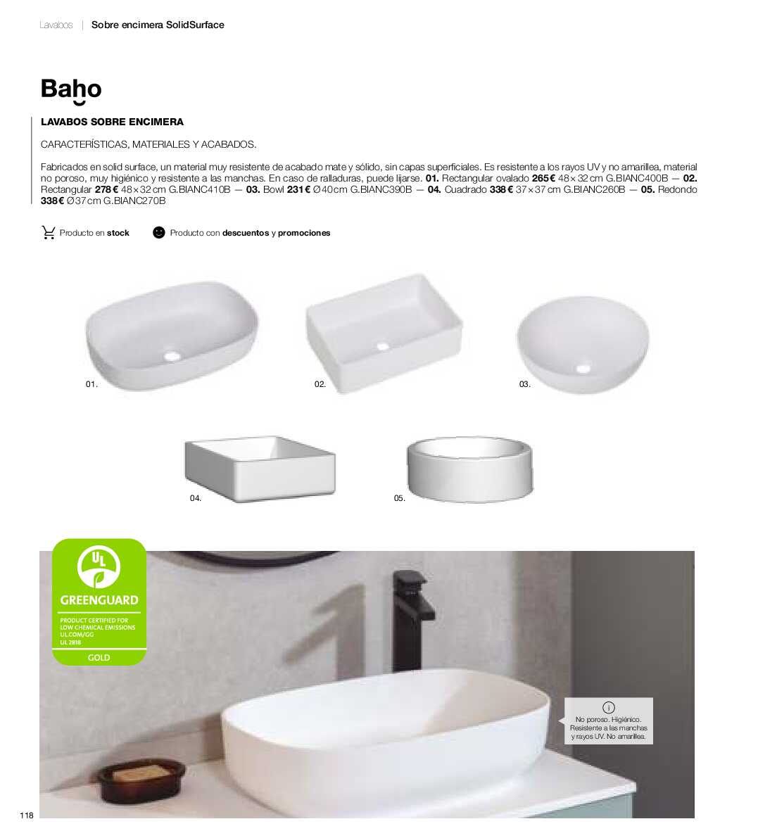 Catálogo baños 2023 - 2024 Gamma. Página 117