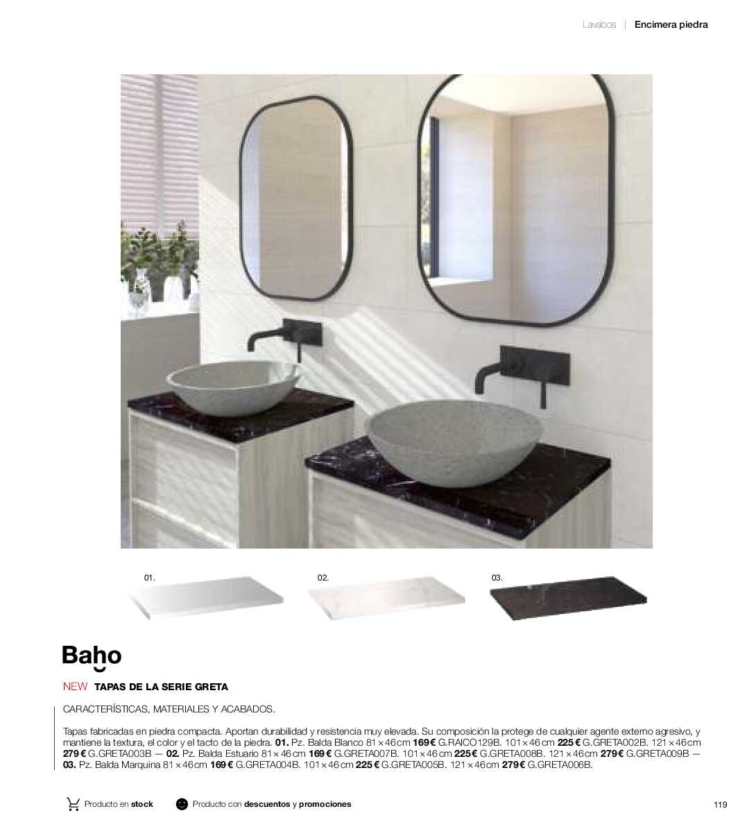 Catálogo baños 2023 - 2024 Gamma. Página 118