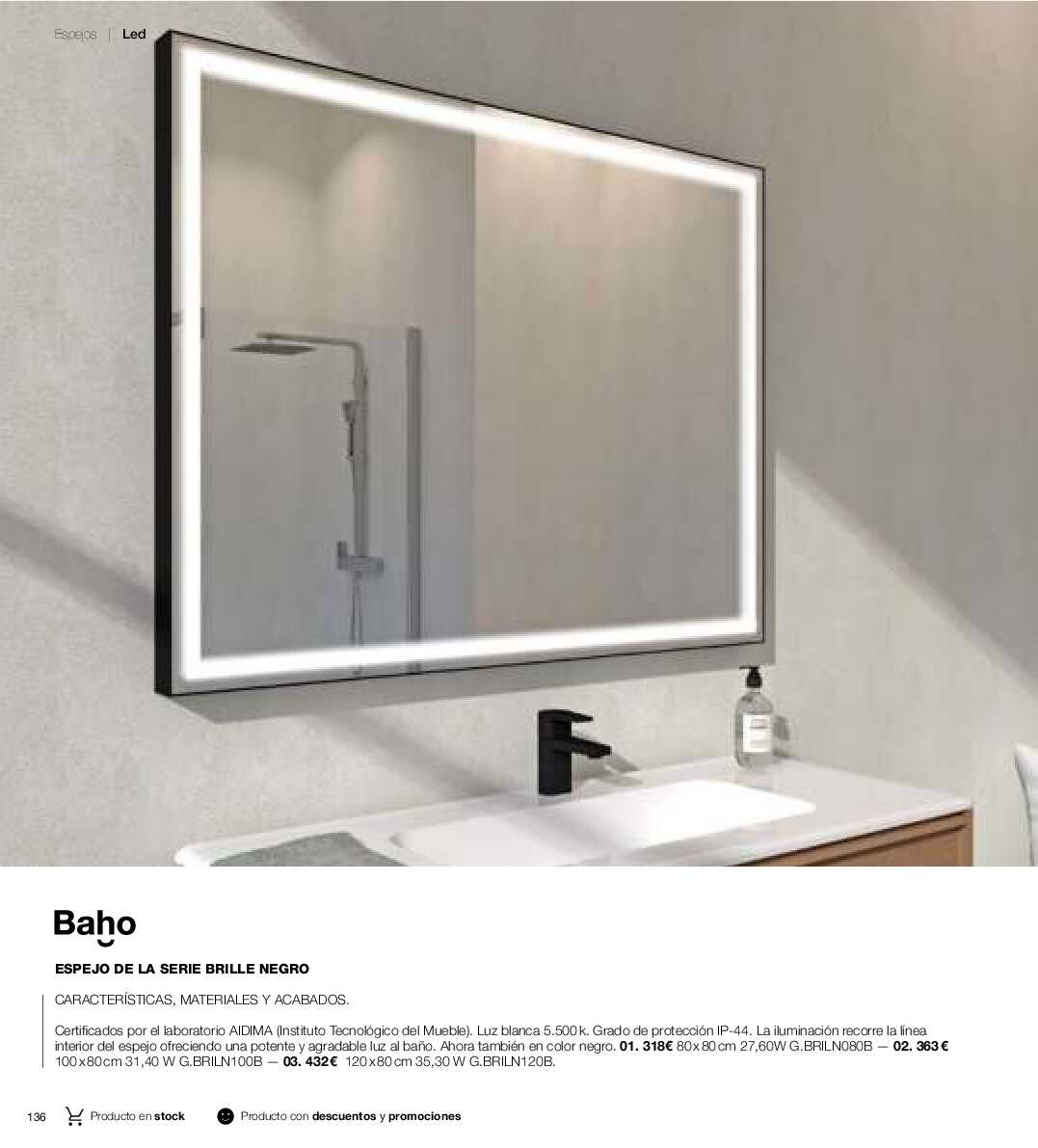 Catálogo baños 2023 - 2024 Gamma. Página 135