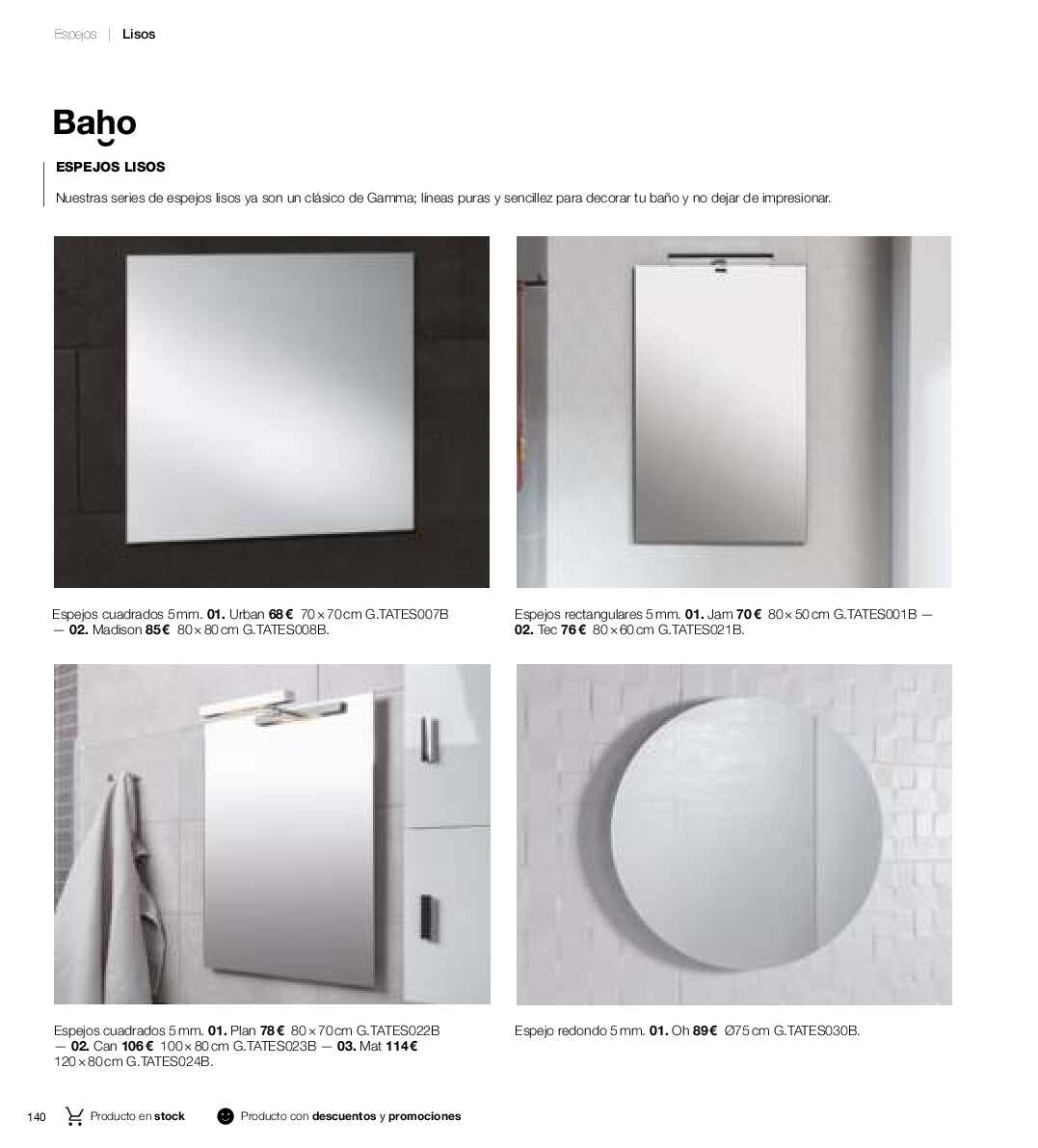 Catálogo baños 2023 - 2024 Gamma. Página 139