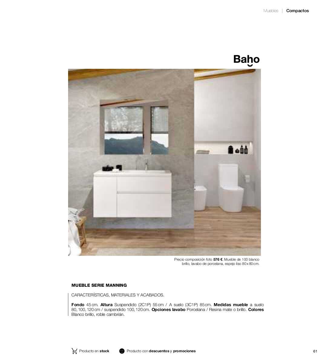 Catálogo baños 2023 - 2024 Gamma. Página 60
