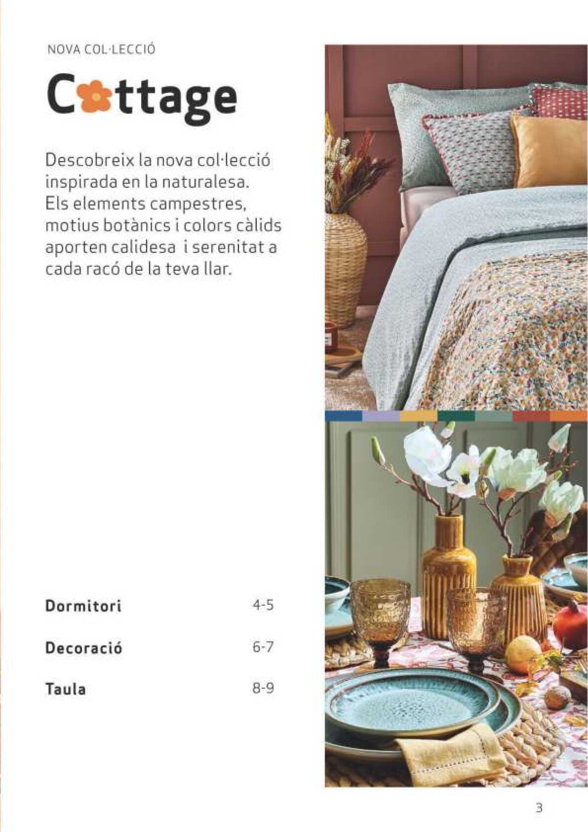 Catálogo hogar otoño - invierno Bonpreu. Página 03
