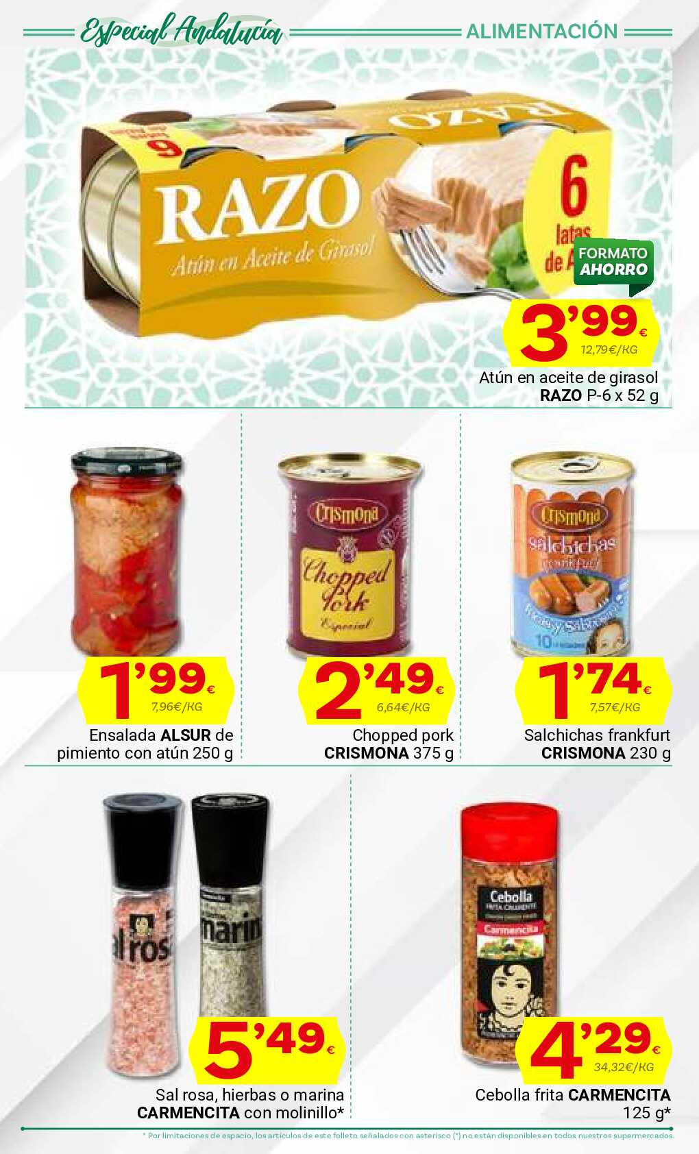 Ofertas con lo mejor de Andalucía Supermercado Dani. Página 23
