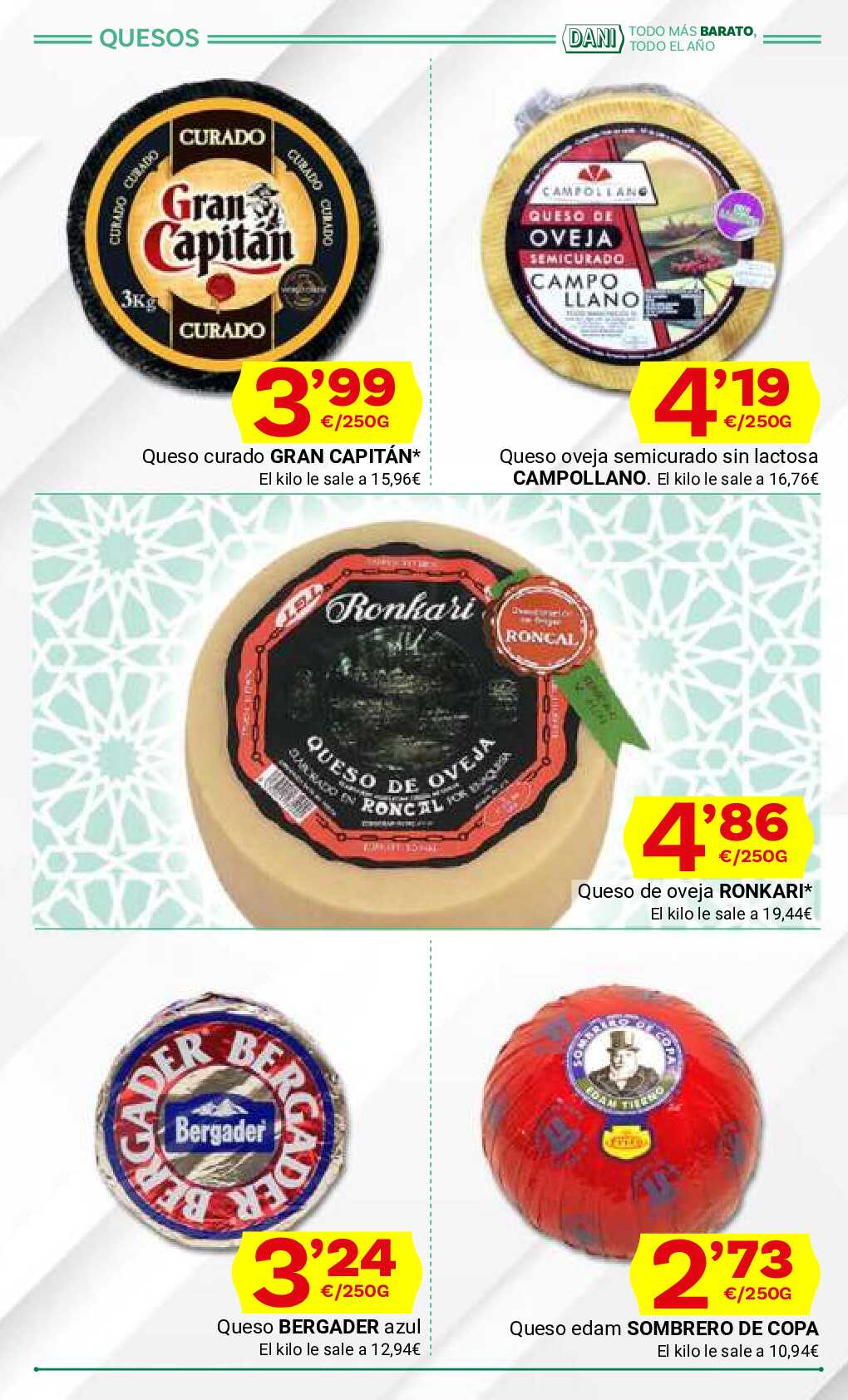 Ofertas con lo mejor de Andalucía Supermercado Dani. Página 32