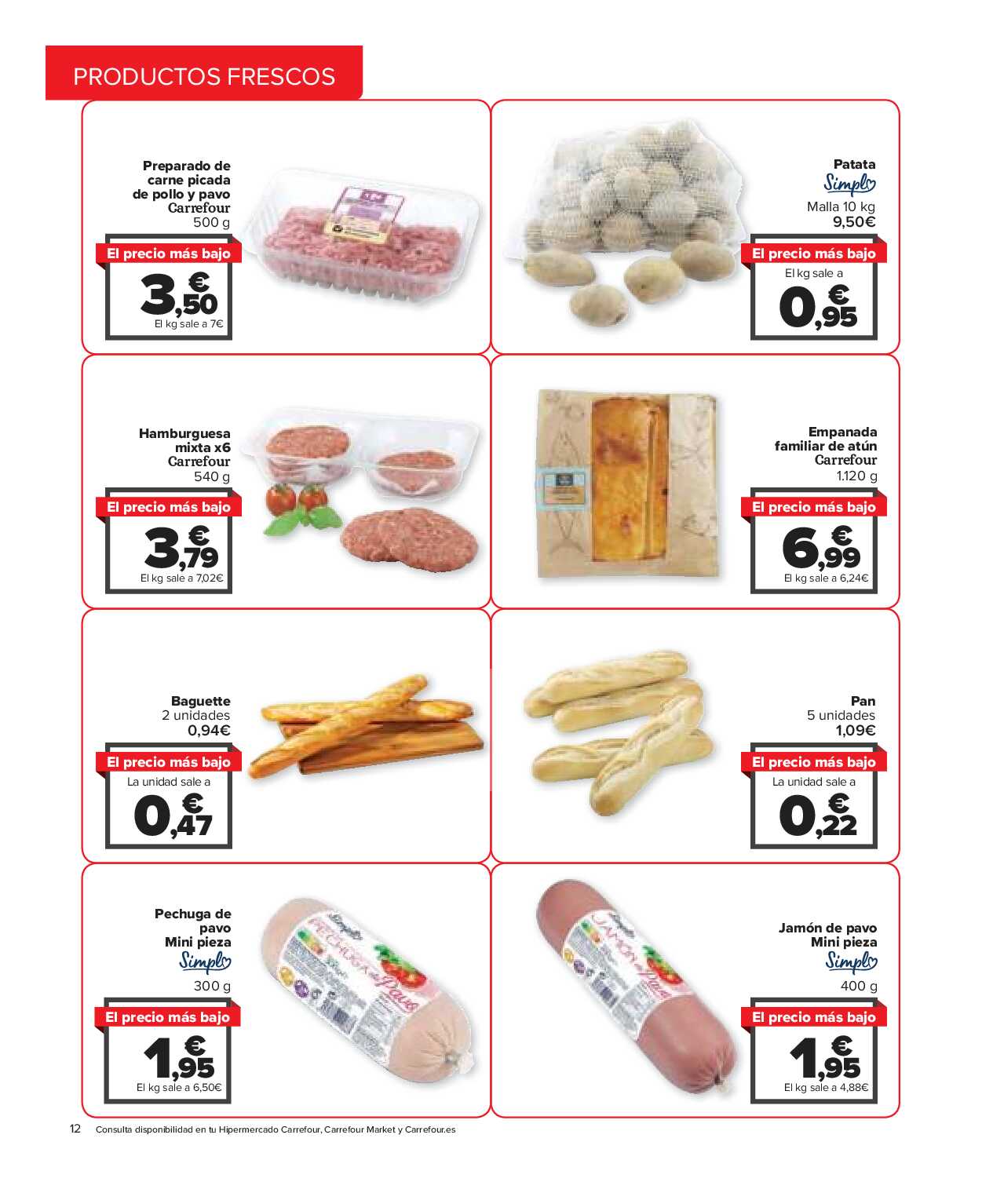 El precio más bajo Carrefour. Página 12