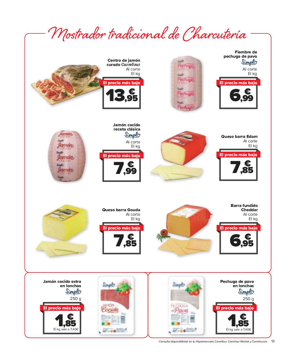 El precio más bajo Carrefour. Página 13