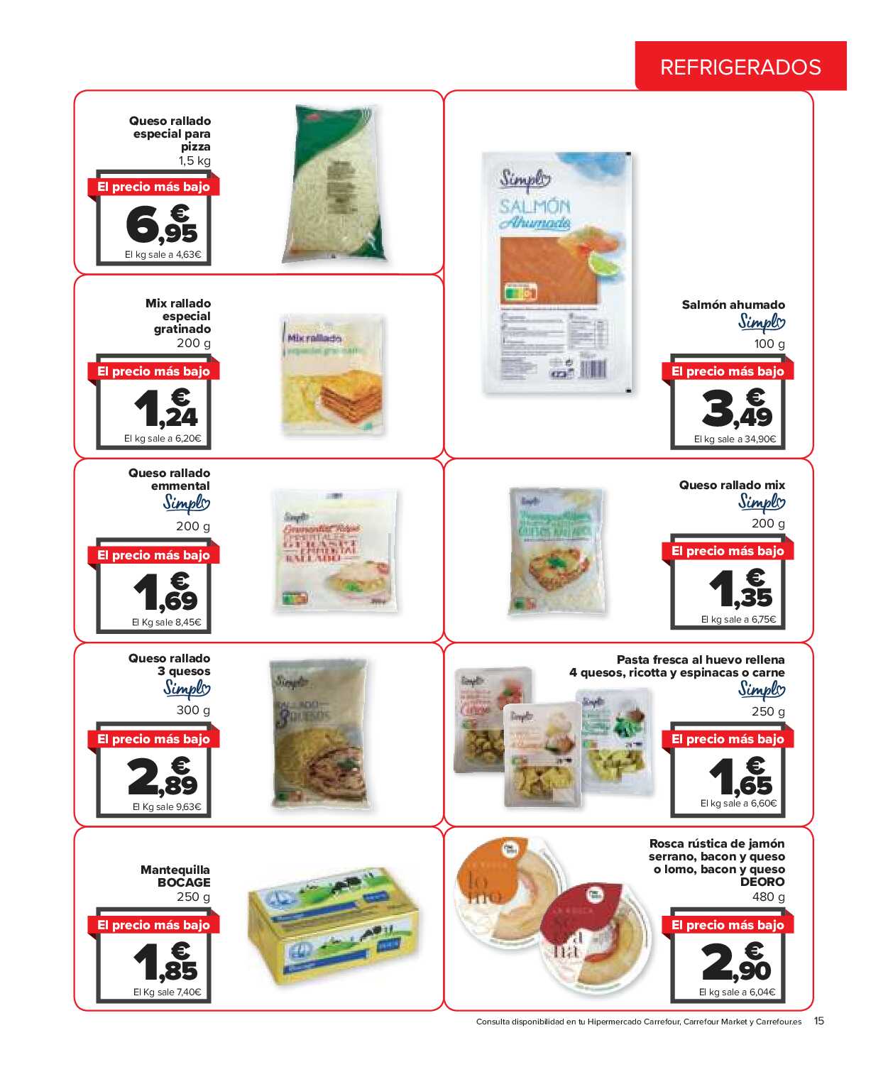 El precio más bajo Carrefour. Página 15