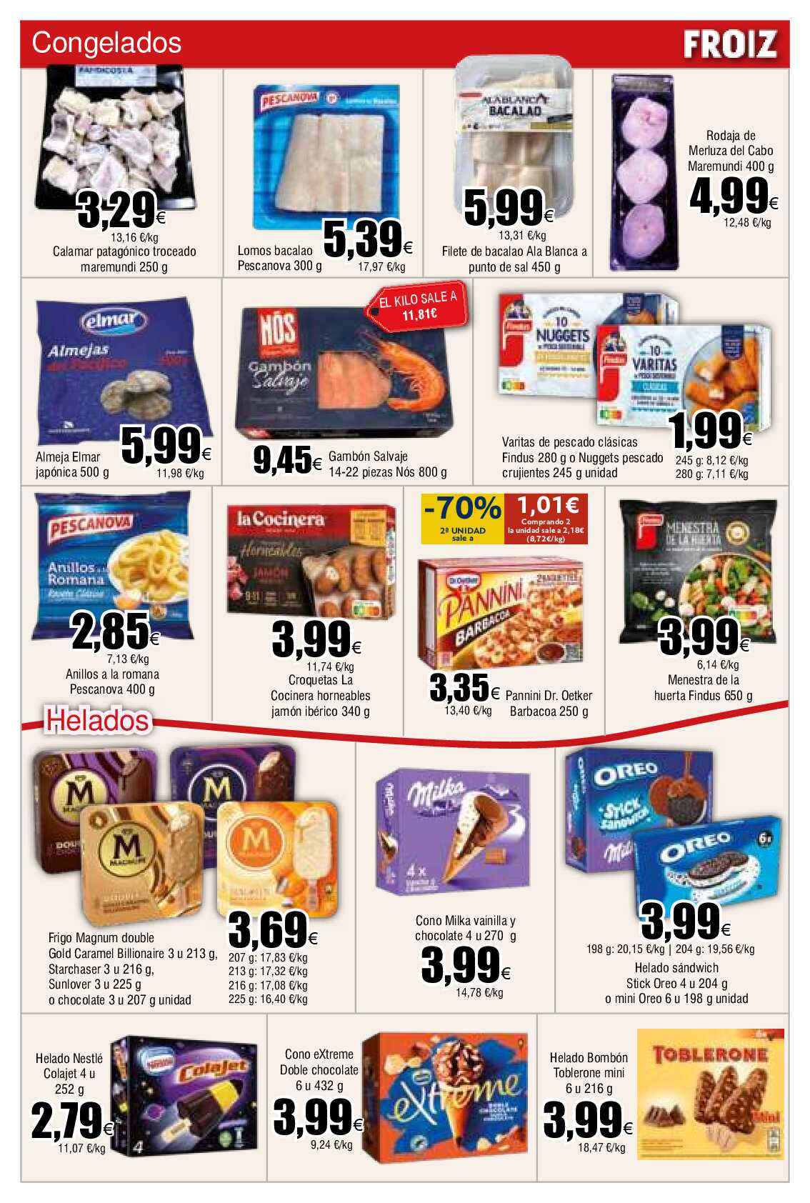 Ofertas supermercado Froiz. Página 04