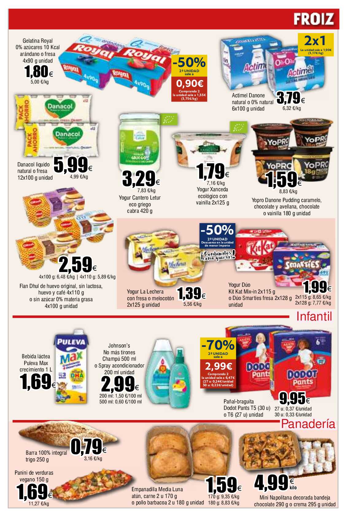 Ofertas supermercado Froiz. Página 09