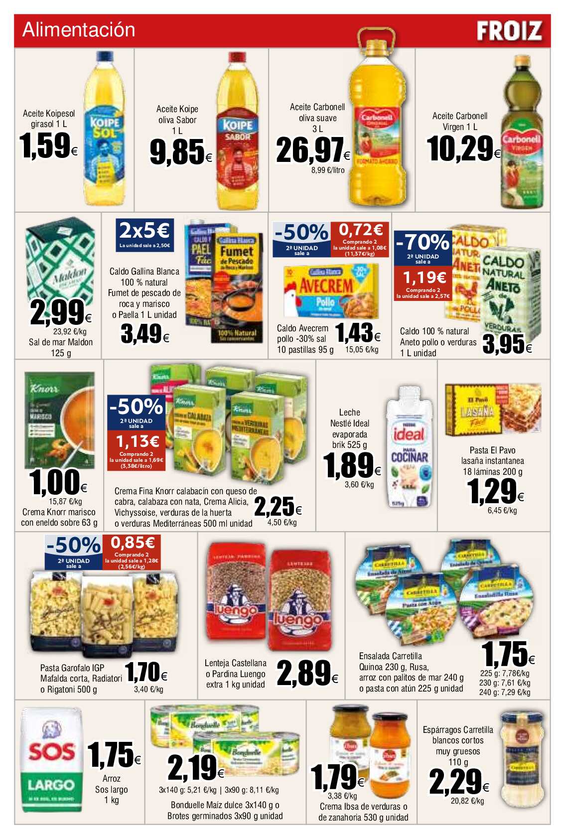 Ofertas supermercado Froiz. Página 10