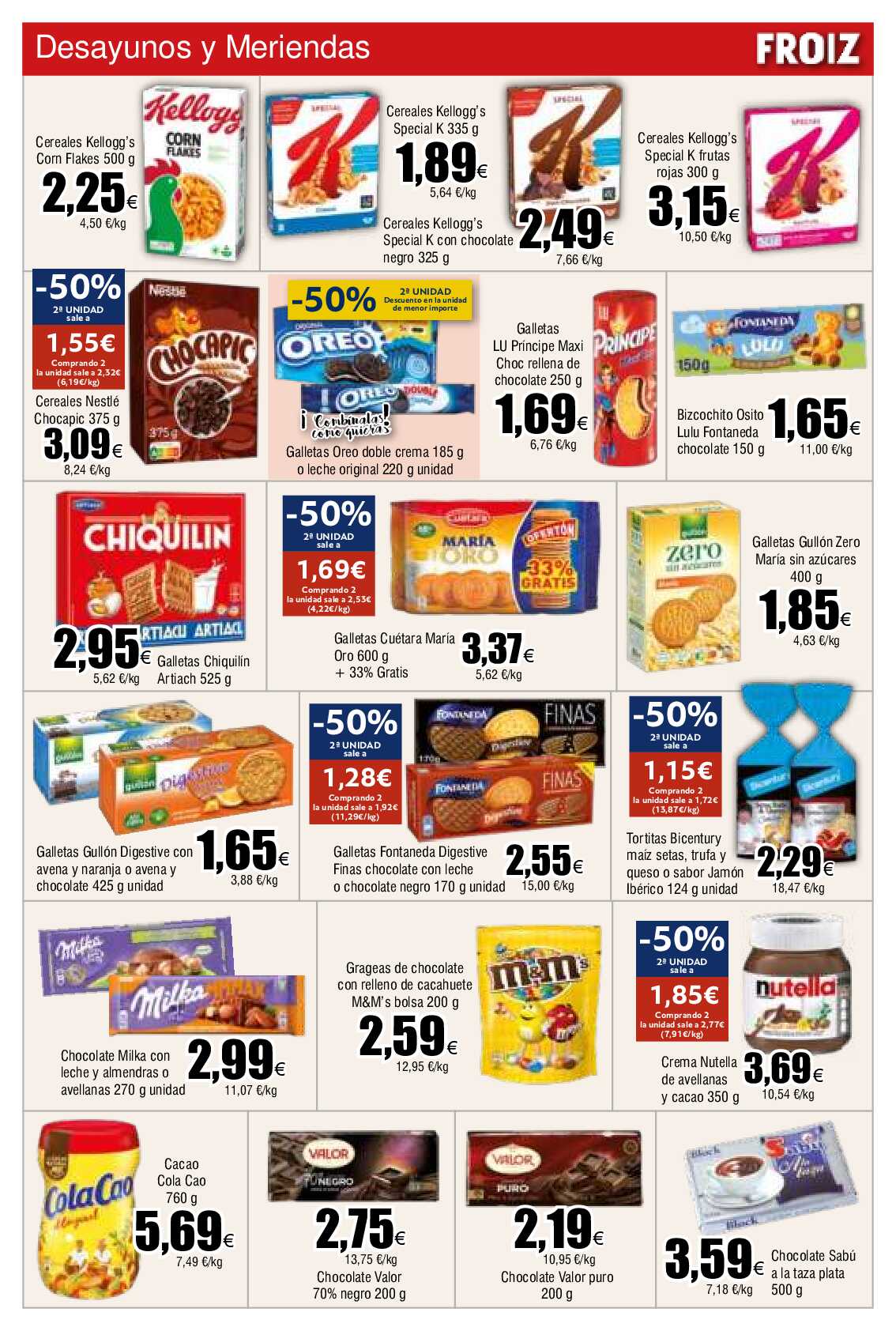 Ofertas supermercado Froiz. Página 12