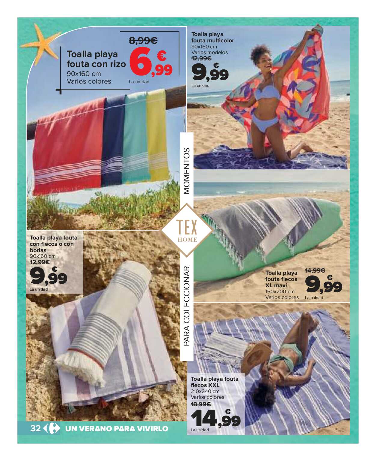 Catálogo de baño: un verano para vivirlo Carrefour. Página 32