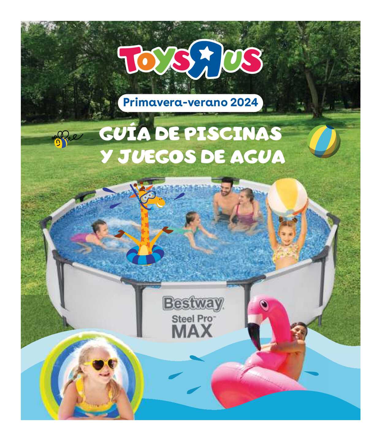 Catálogo de piscinas Toys R Us. Página 01