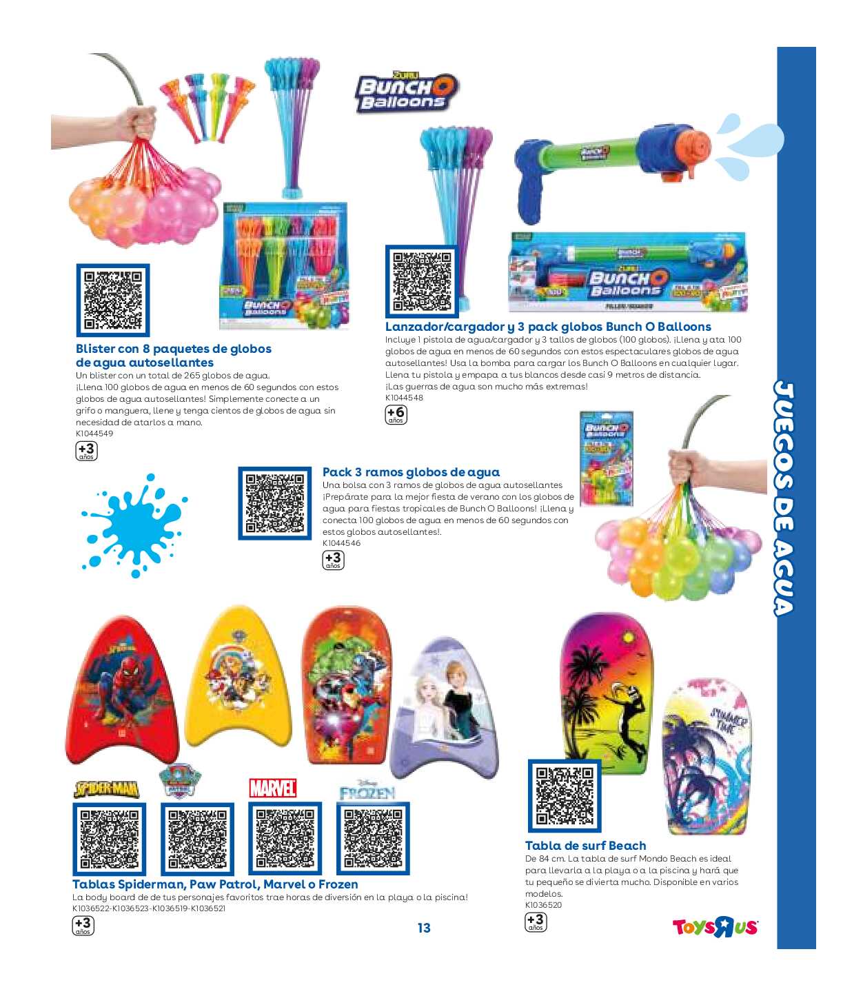 Catálogo de piscinas Toys R Us. Página 13