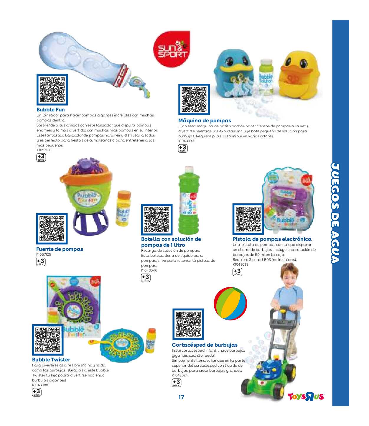 Catálogo de piscinas Toys R Us. Página 17