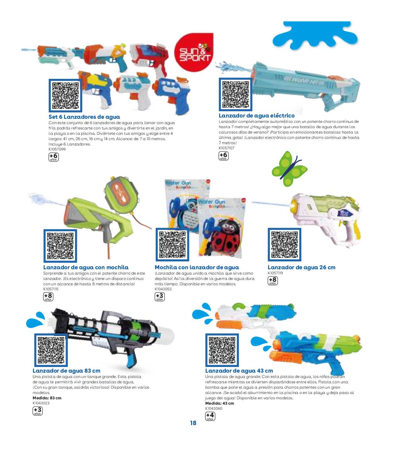 Catálogo de piscinas Toys R Us. Página 18