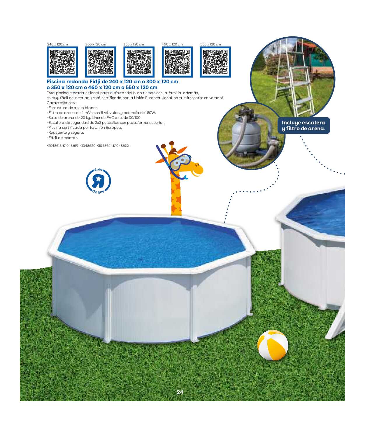 Catálogo de piscinas Toys R Us. Página 24