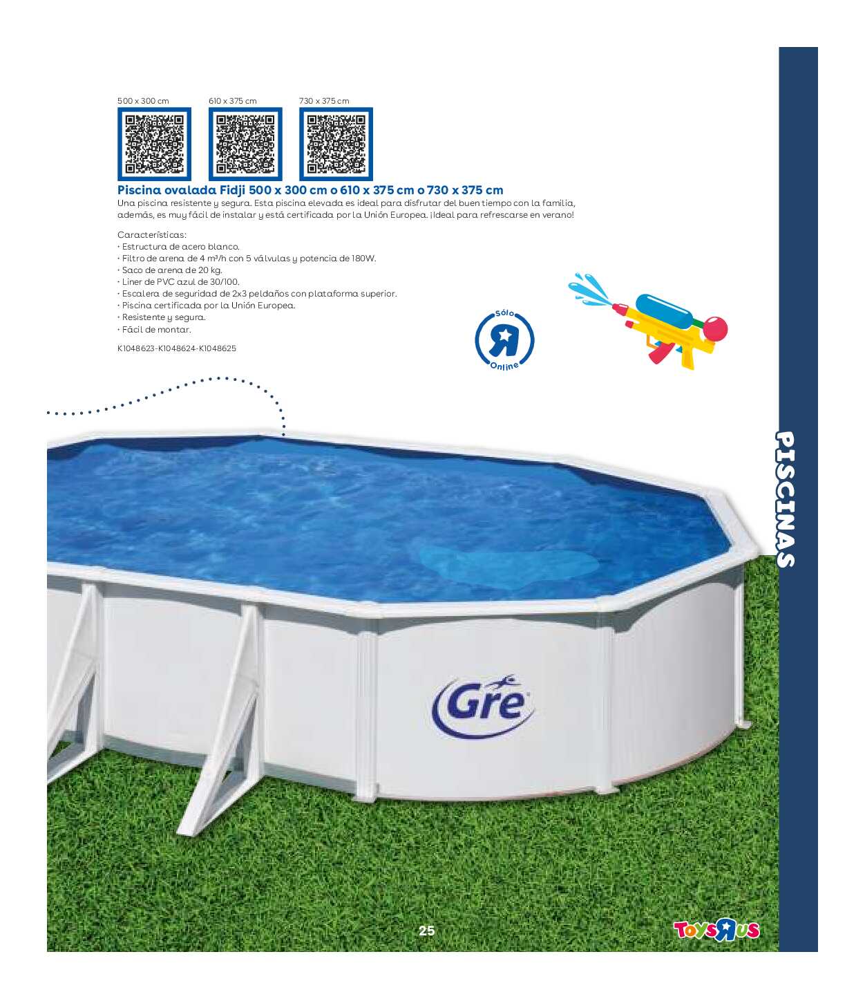 Catálogo de piscinas Toys R Us. Página 25