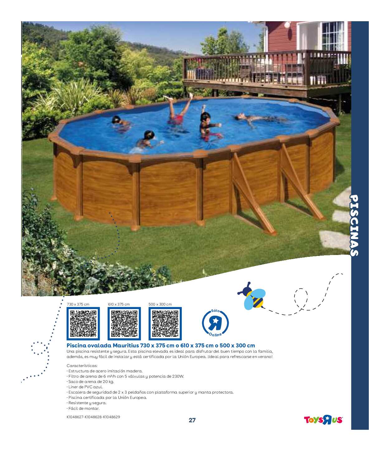 Catálogo de piscinas Toys R Us. Página 27