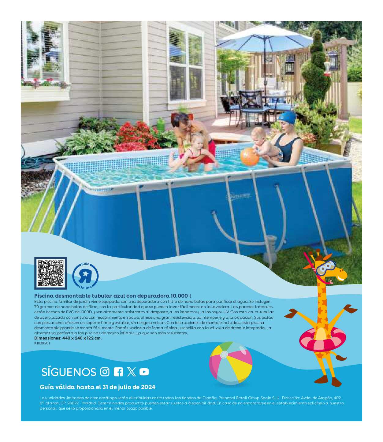 Catálogo de piscinas Toys R Us. Página 32