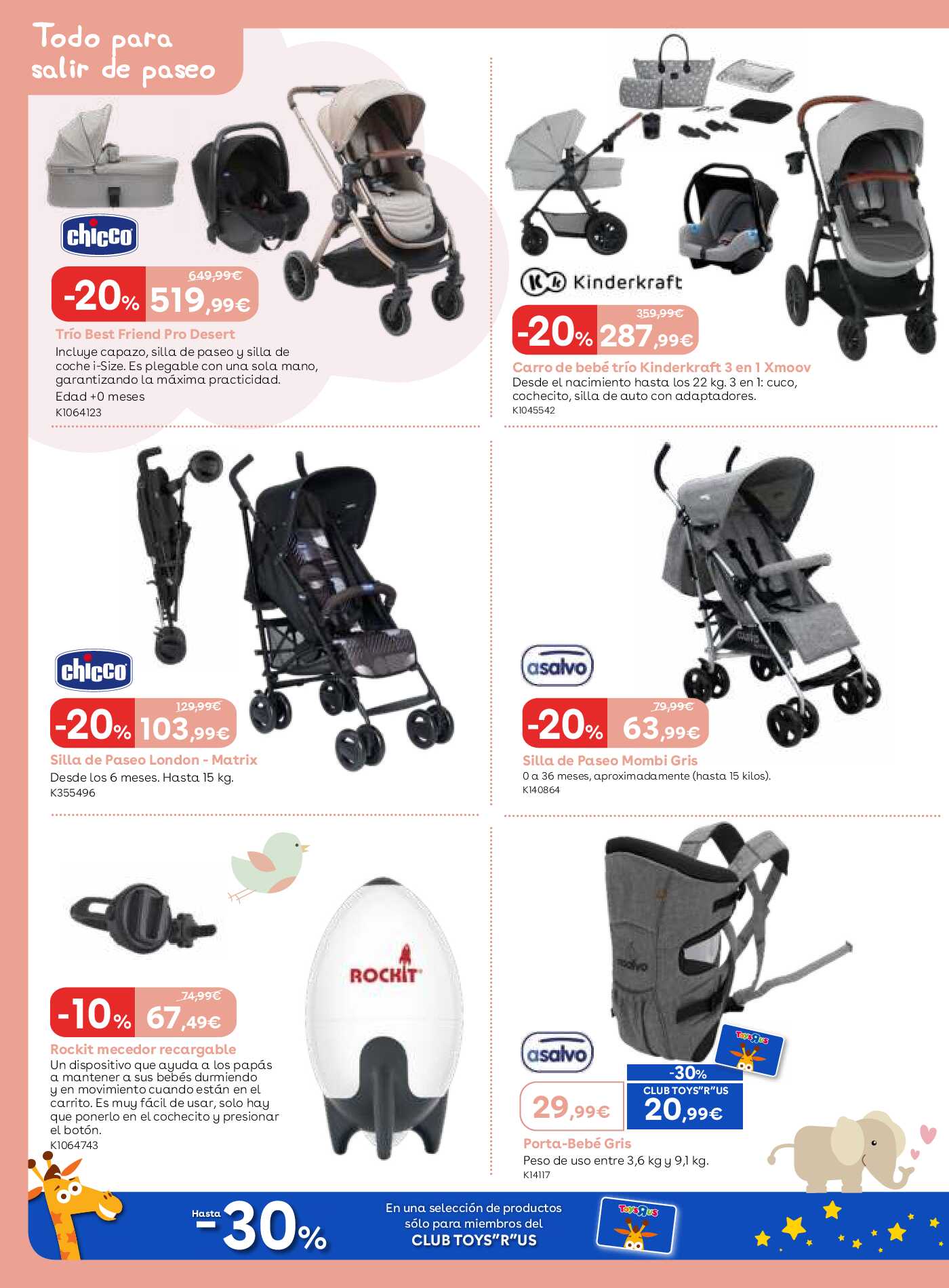 Esenciales para tu bebé Toys R Us. Página 02