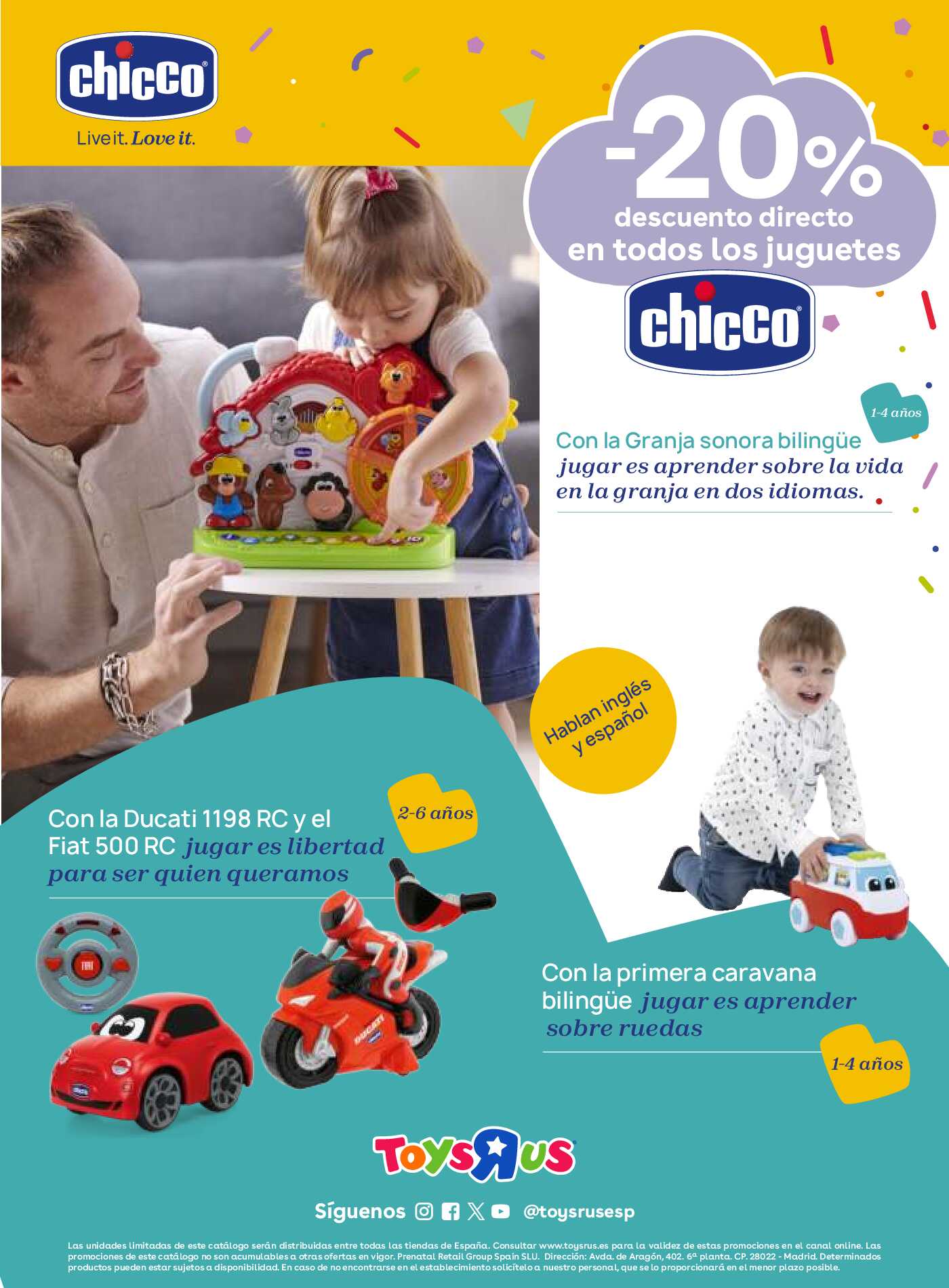 Esenciales para tu bebé Toys R Us. Página 09