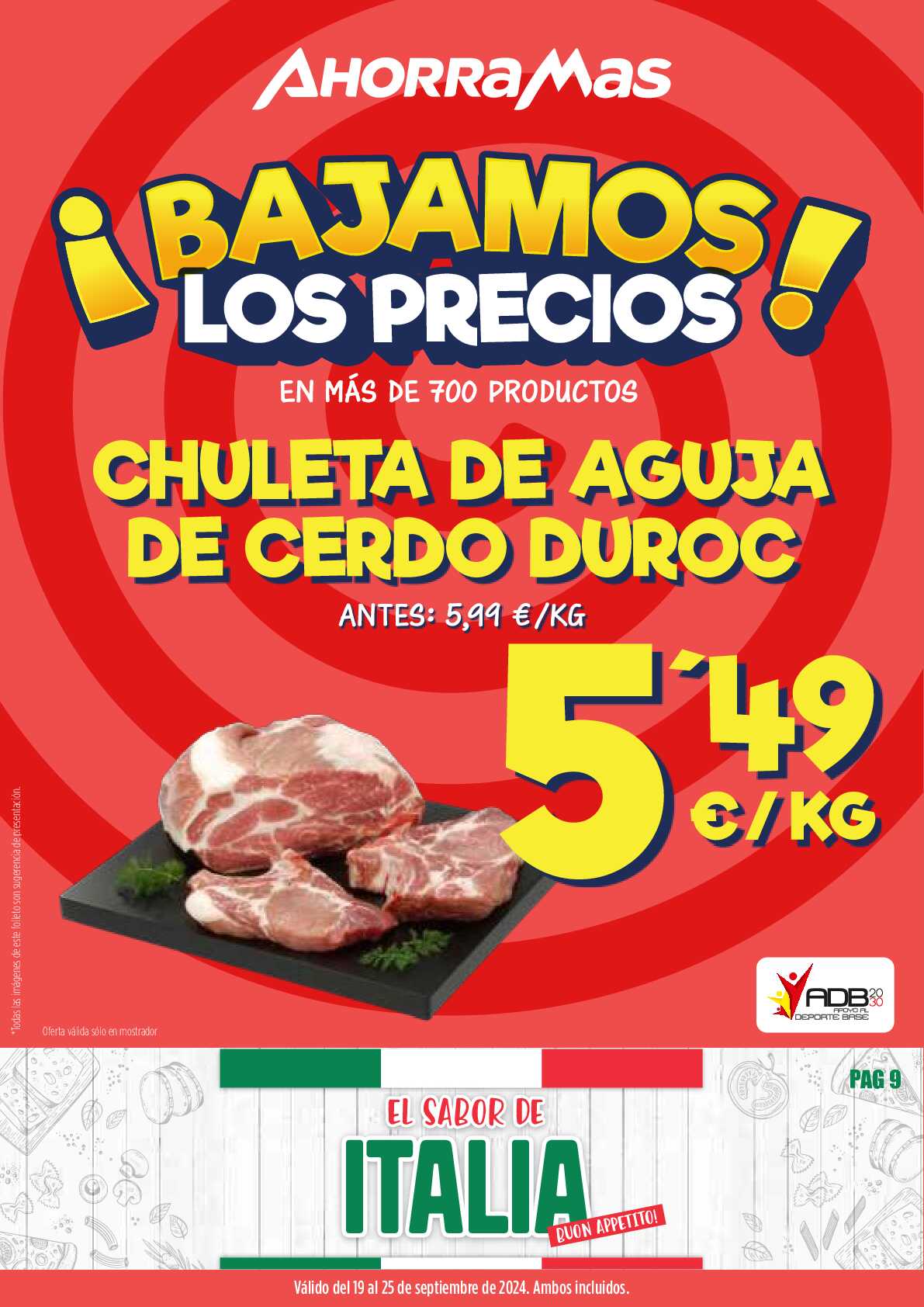 Ofertas semanales Ahorramas. Página 01