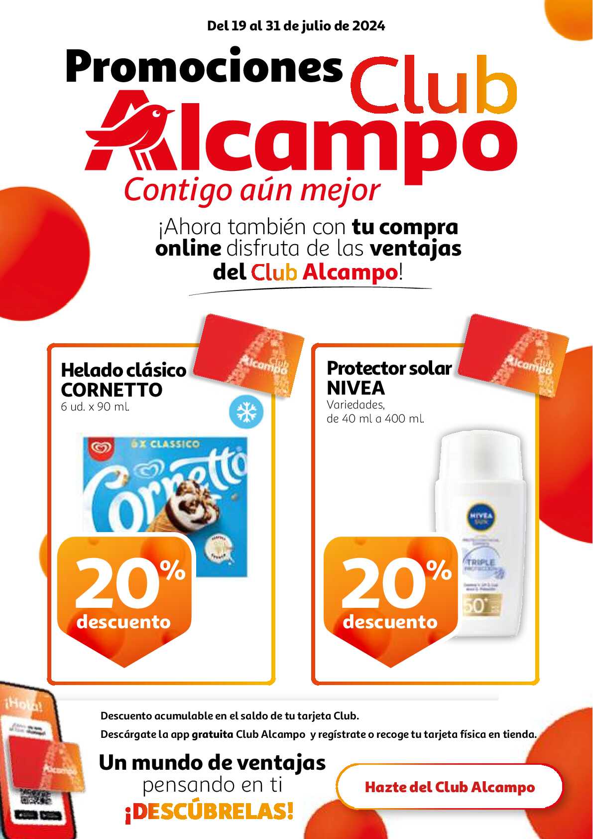 Promociones Club Alcampo Alcampo. Página 01