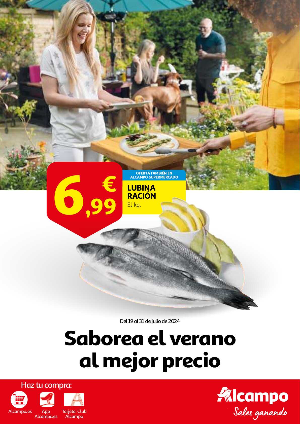 Saborea el verano al mejor precio Alcampo. Página 01