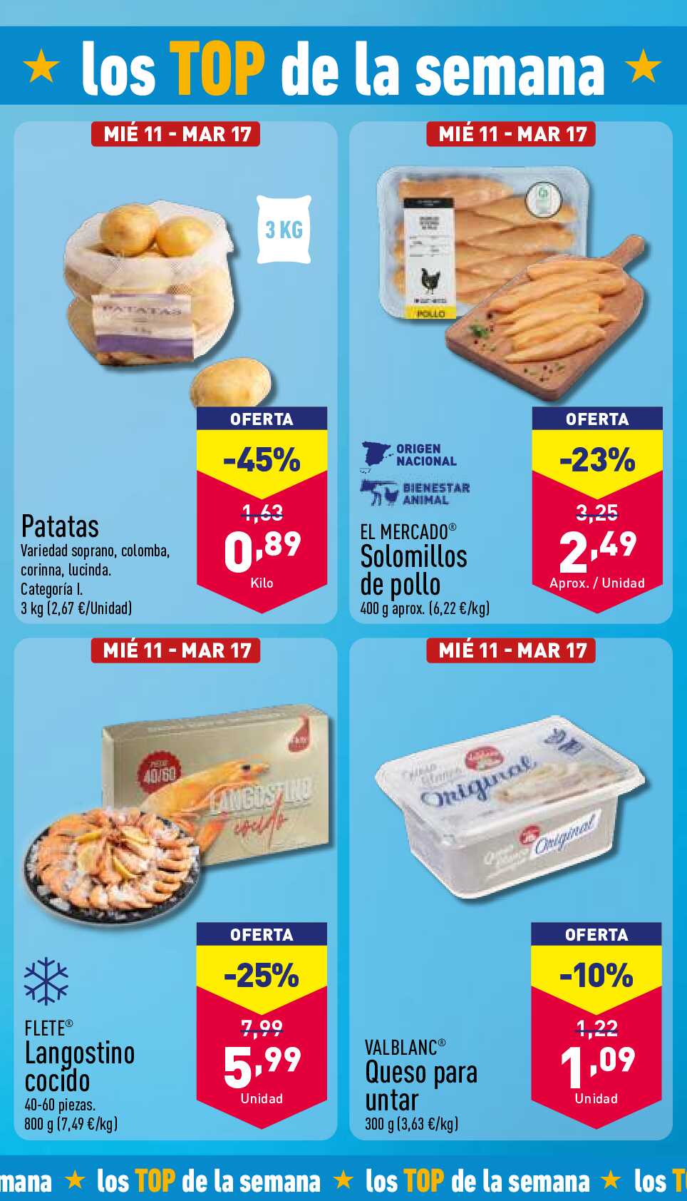 Folleto semanal Aldi. Página 02