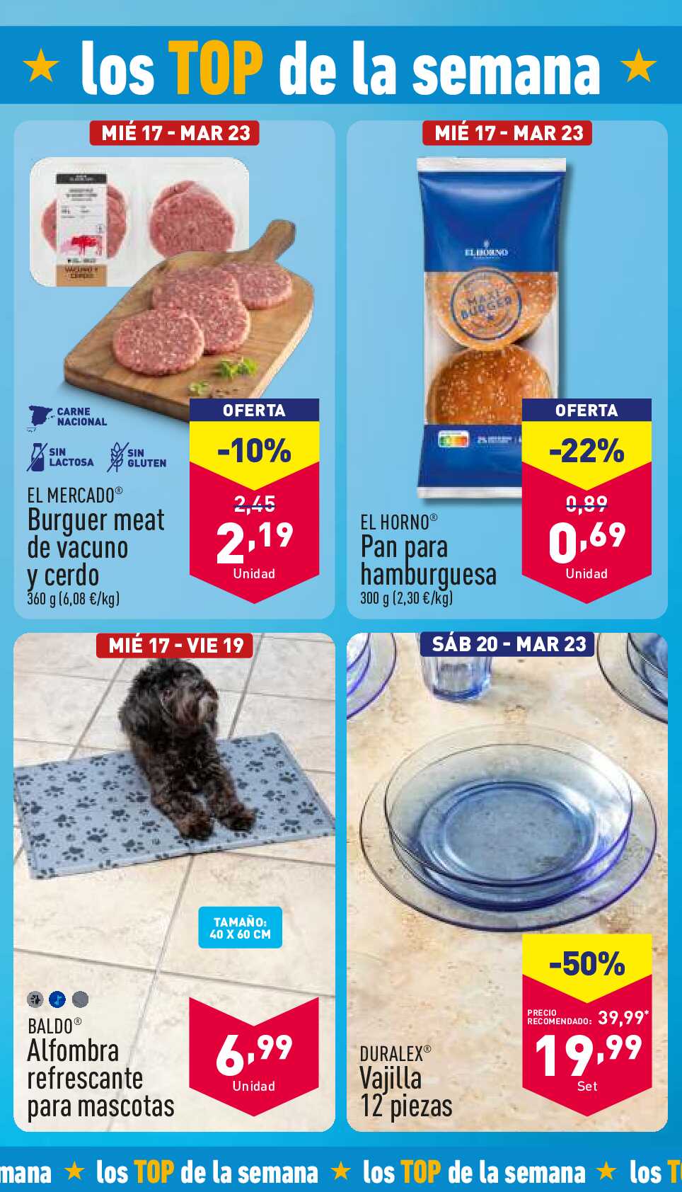 Folleto semanal Aldi. Página 02