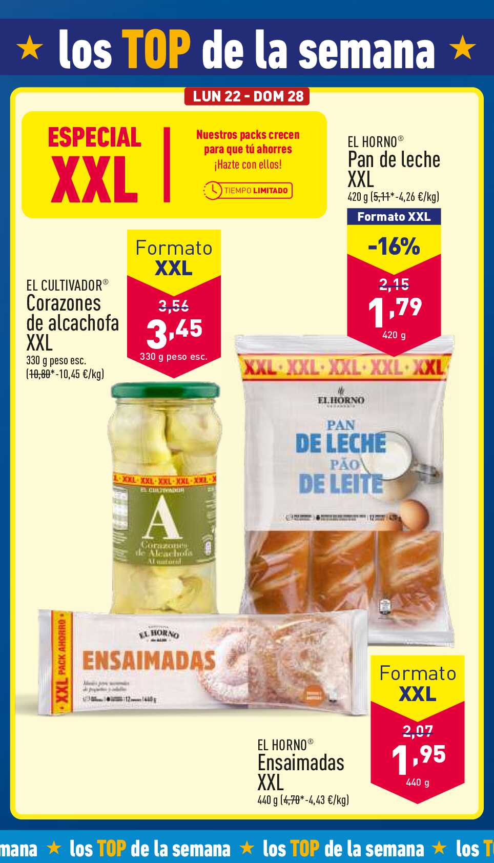 Folleto semanal Aldi. Página 03