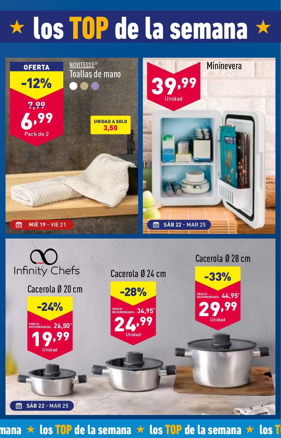 Folleto semanal Aldi. Página 03