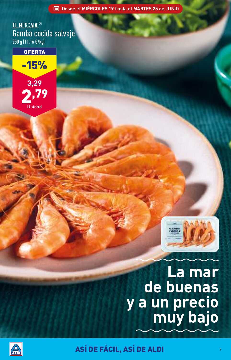 Folleto semanal Aldi. Página 07