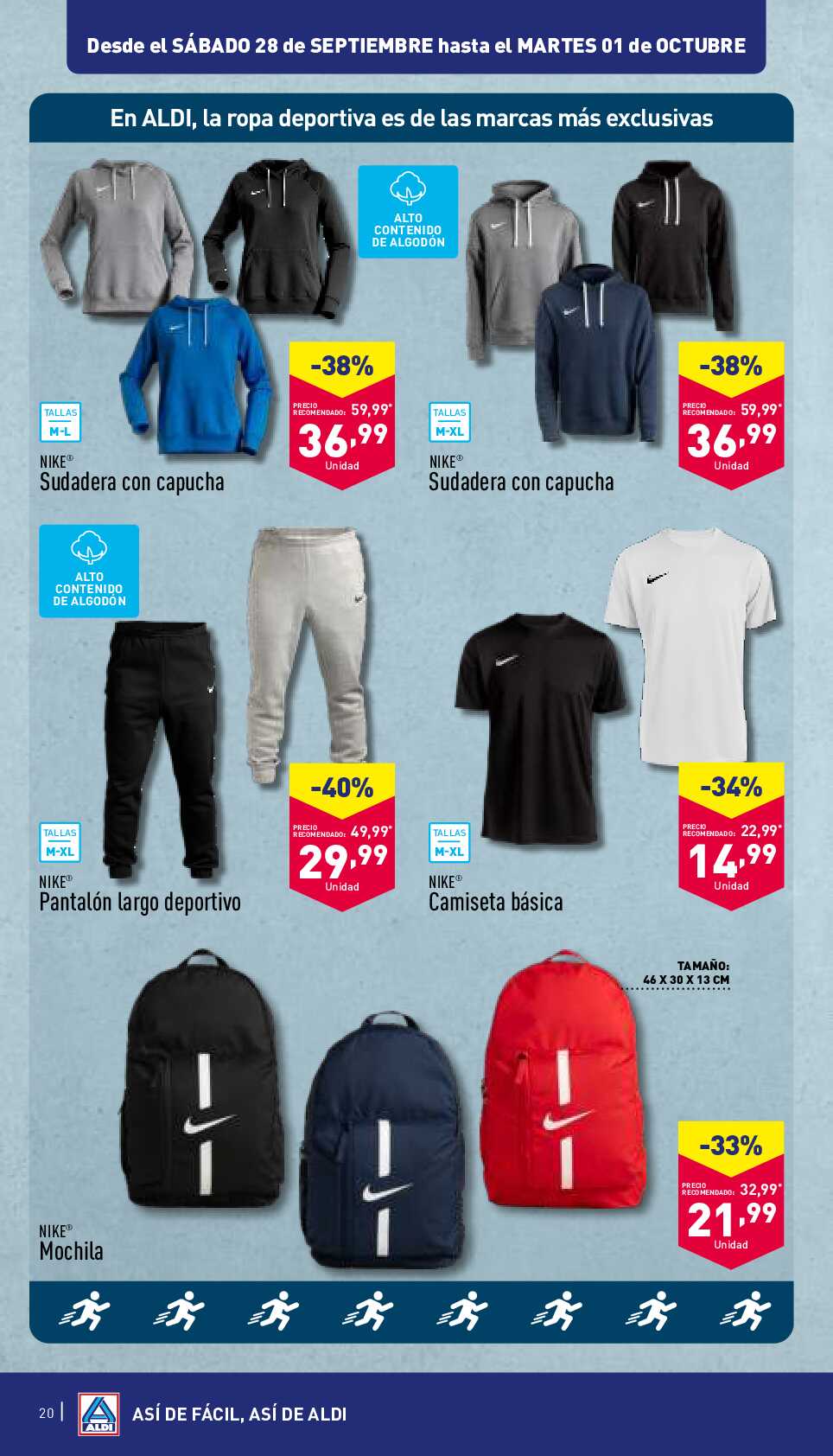 Folleto semanal Aldi. Página 20