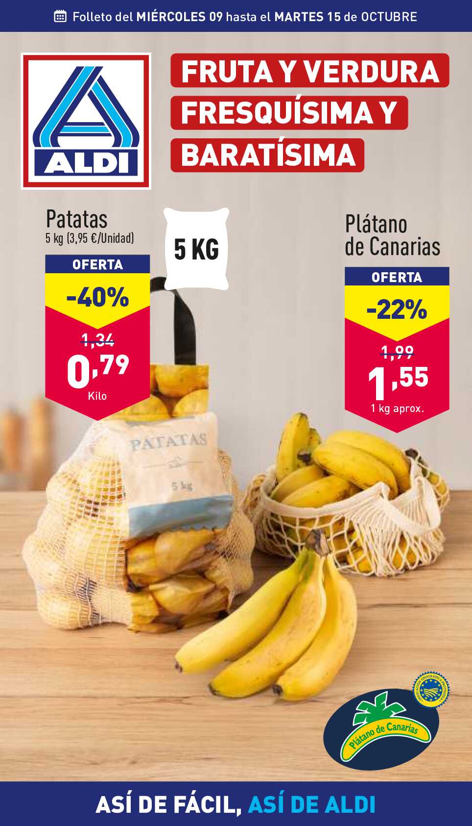 Ofertas de la semana Aldi. Página 01