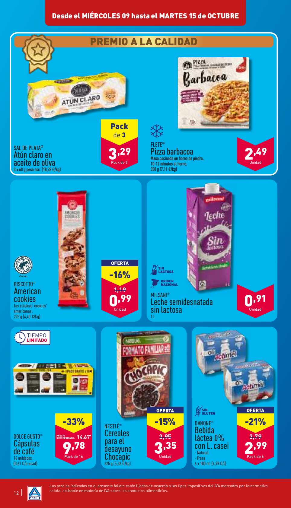 Ofertas de la semana Aldi. Página 12