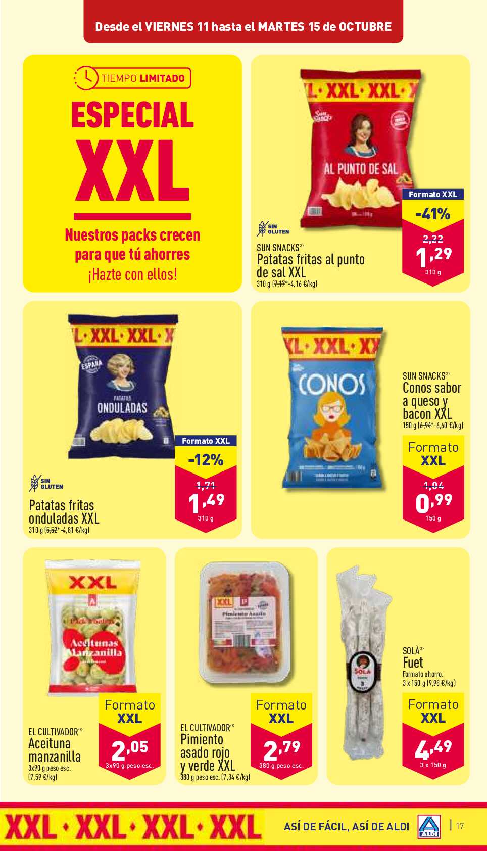 Ofertas de la semana Aldi. Página 17