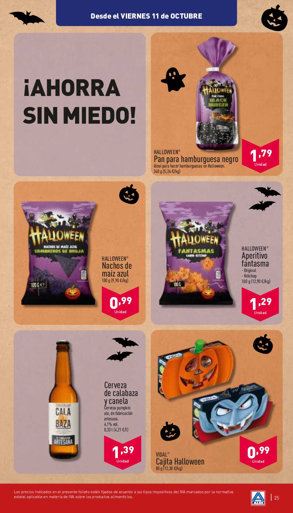 Ofertas de la semana Aldi. Página 25