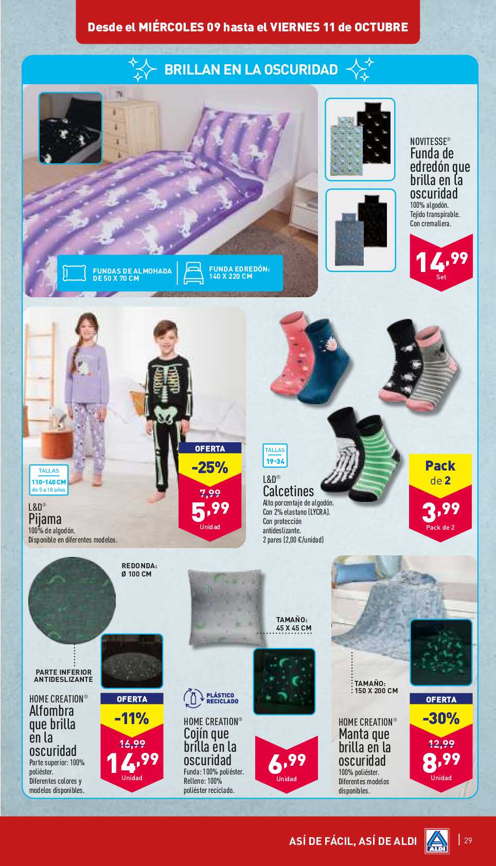 Ofertas de la semana Aldi. Página 29