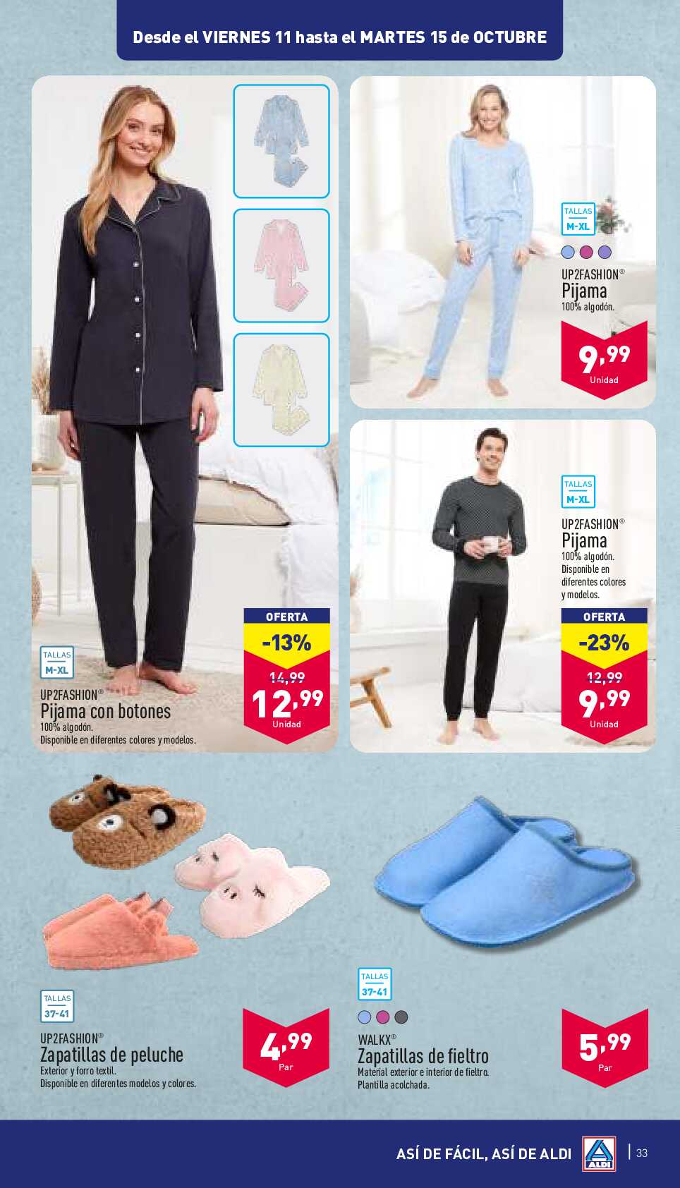 Ofertas de la semana Aldi. Página 33