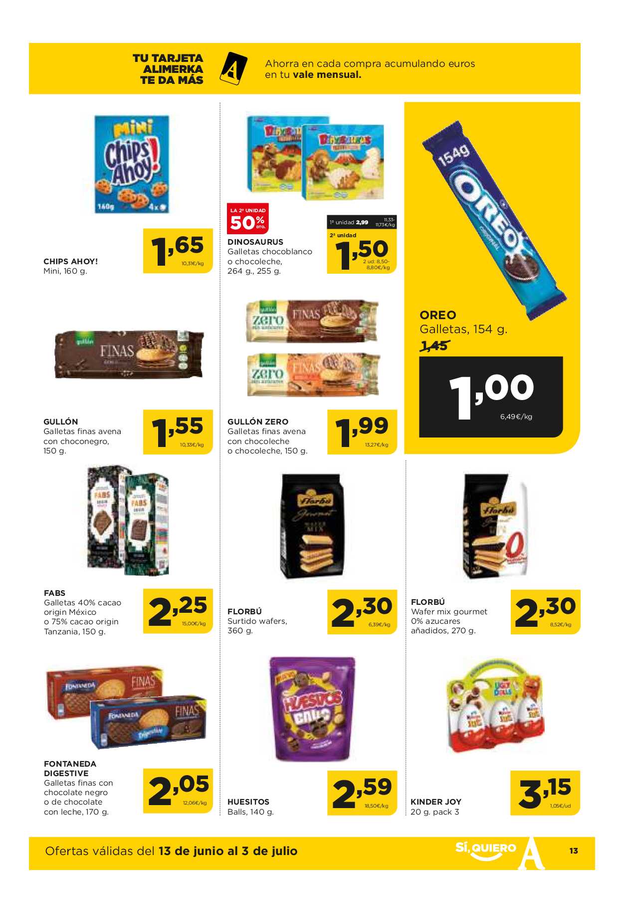 Catálogo de ofertas Alimerka. Página 13