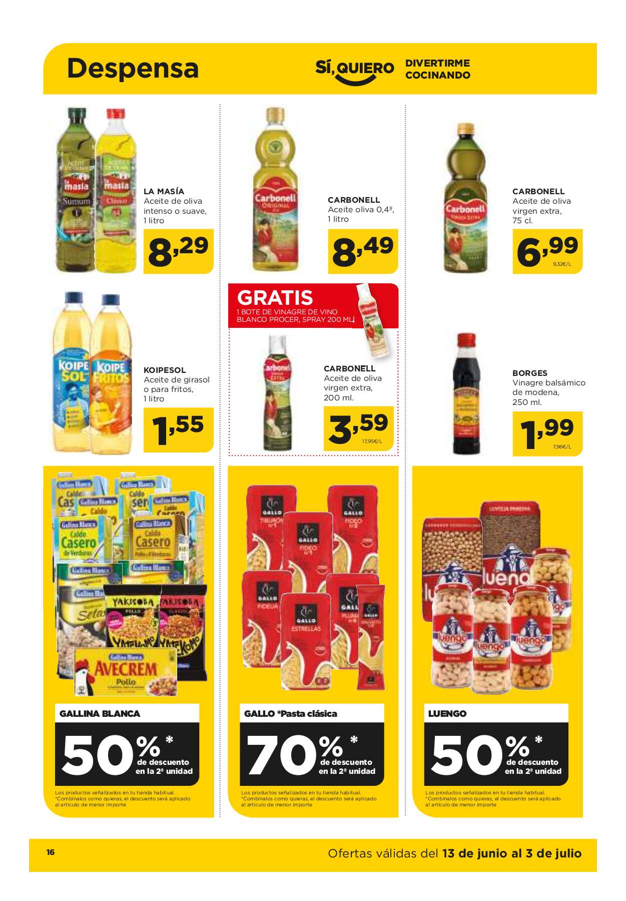 Catálogo de ofertas Alimerka. Página 16