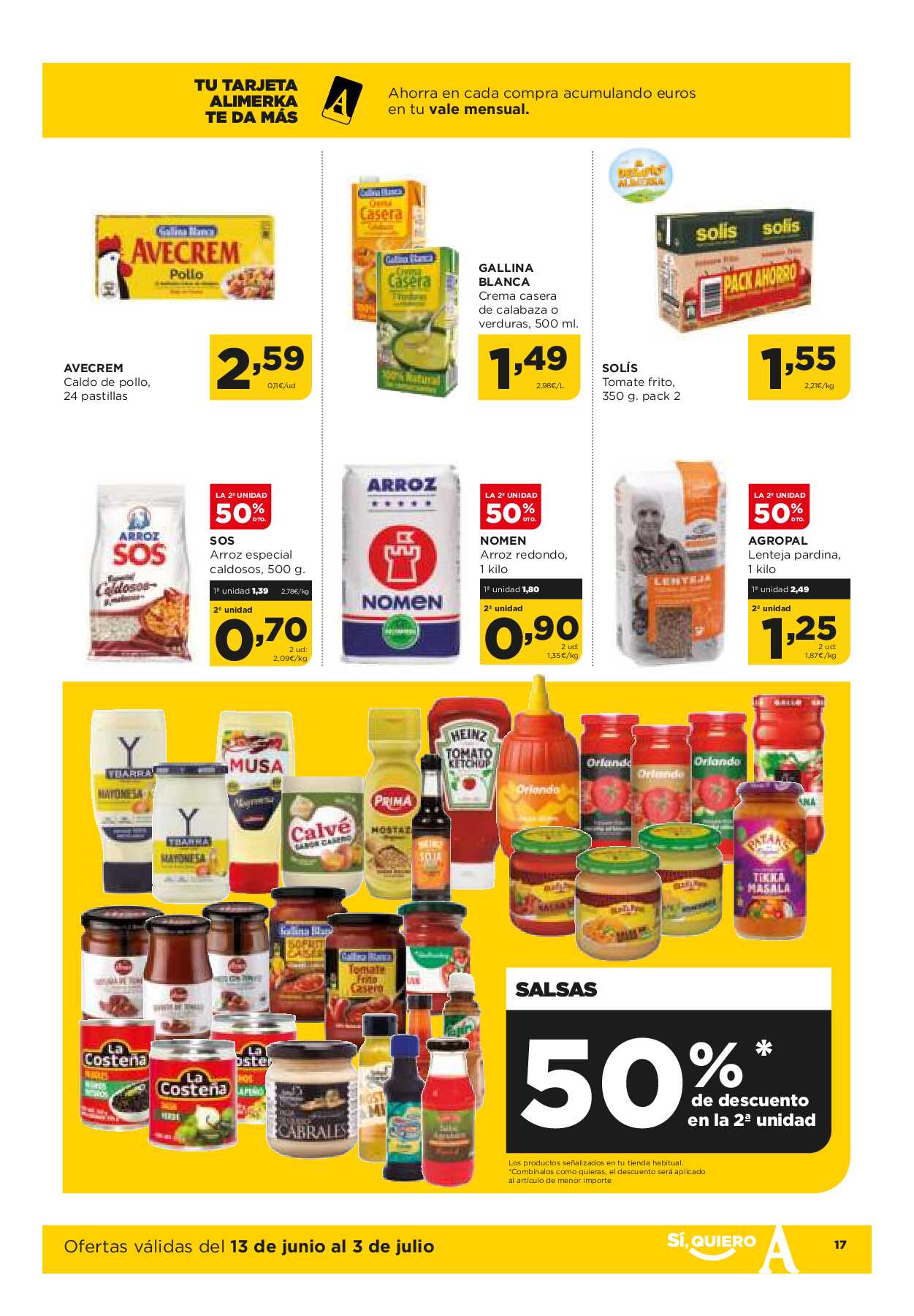 Catálogo de ofertas Alimerka. Página 17