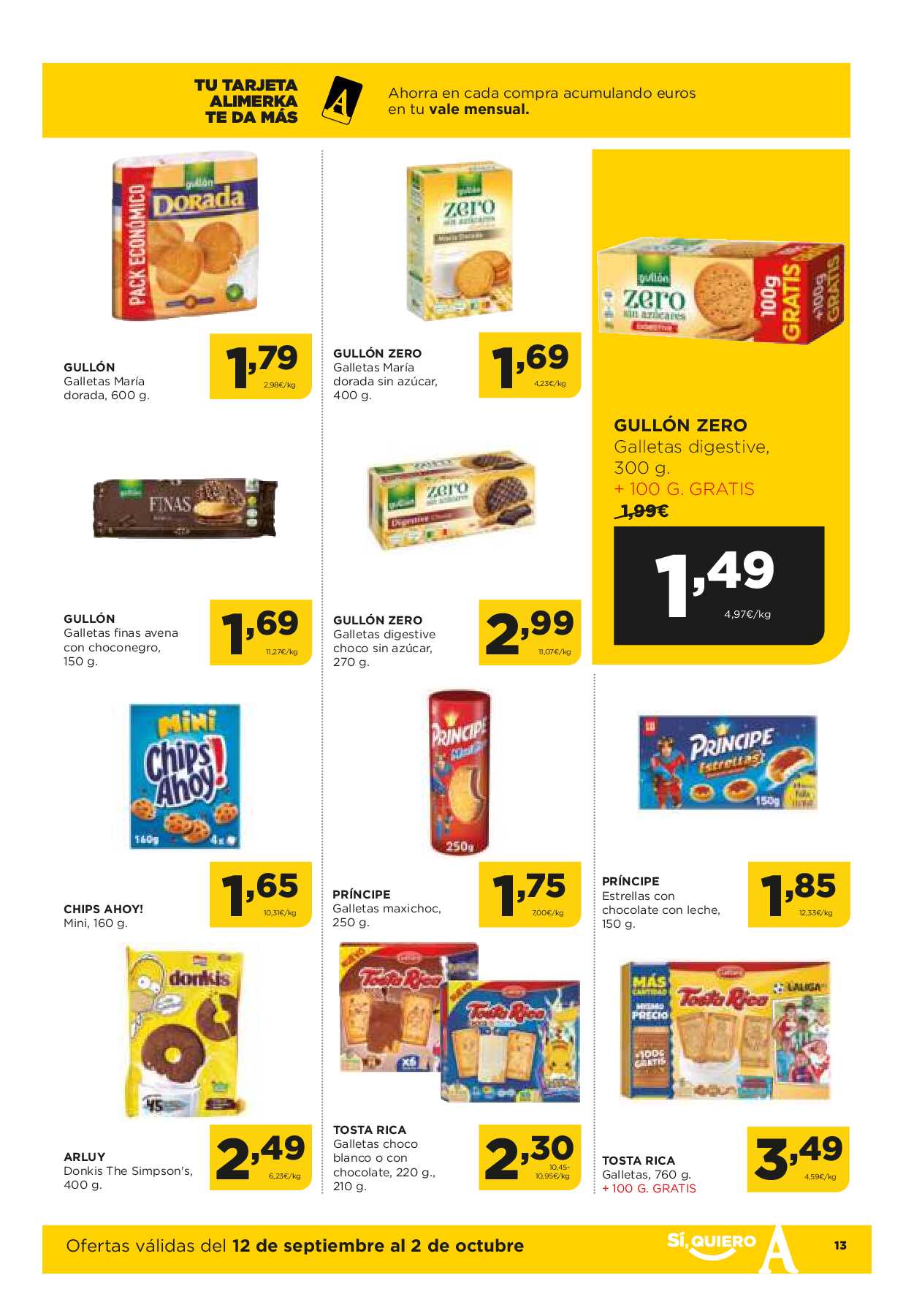 Catálogo de ofertas Alimerka. Página 14