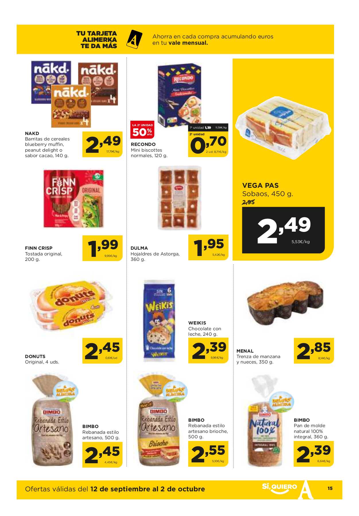 Catálogo de ofertas Alimerka. Página 16