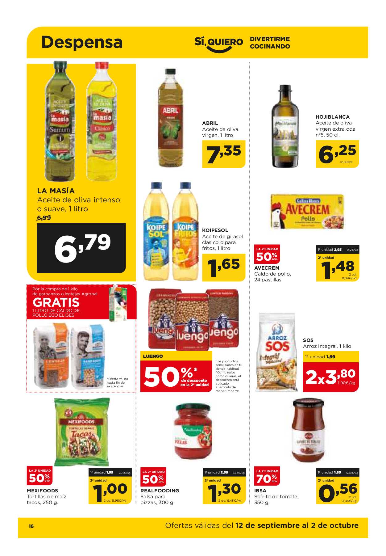 Catálogo de ofertas Alimerka. Página 17