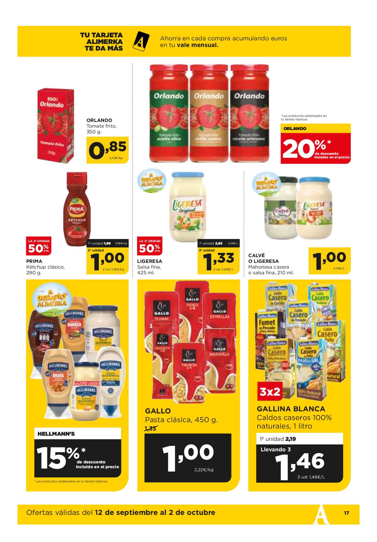 Catálogo de ofertas Alimerka. Página 18