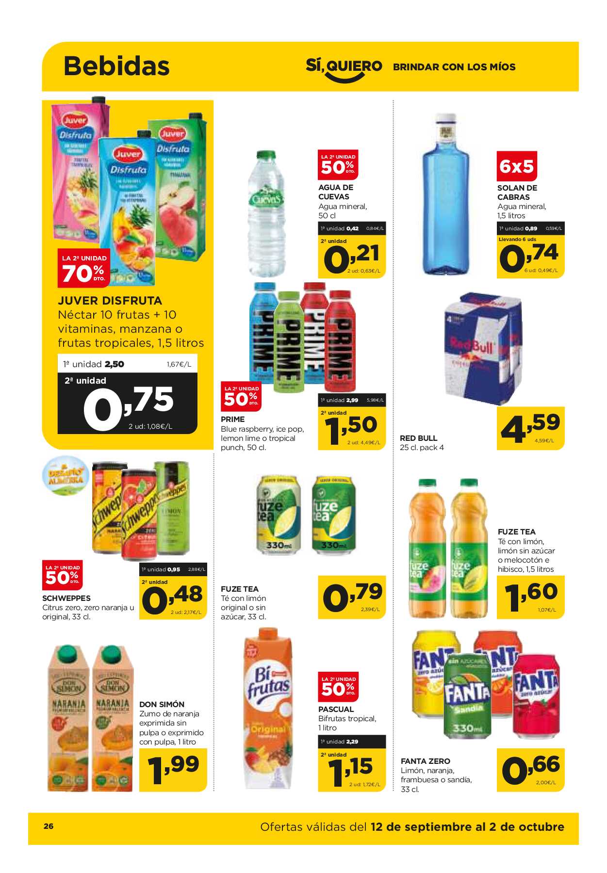 Catálogo de ofertas Alimerka. Página 27