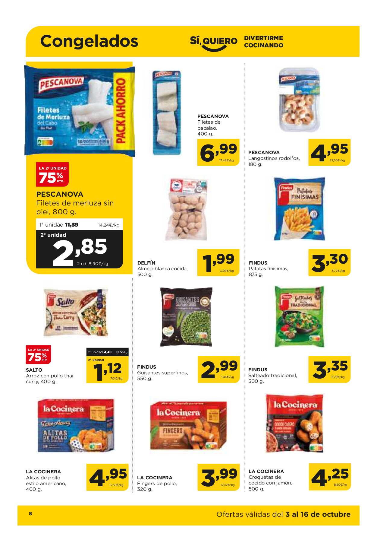 Ofertas quincenales Alimerka. Página 08